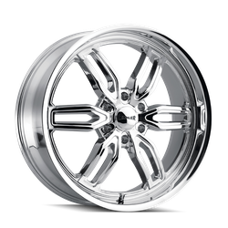 Ridler 609 Chrome 20x9 6x135 30mm 87.1mm