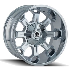 COMBAT 8105 CHROME 18x9 5x114.3 - 5x127 -12MM OFFSET