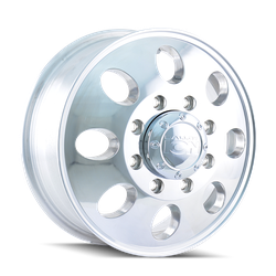 Ion Alloy 167 Polished 17x6.5 8x200 BP 8.70 BS +125.3mm Offset 142.2 hub bore