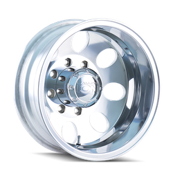 Ion Alloy 167 Polished 17x6.5 8x210 BP 1.84 BS -142mm Offset 154.2 hub bore