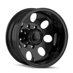 Ion Alloy 167 Matte Black 17x6.5 8x200 BP -1.84 BS -142mm Offset 142 hub bore