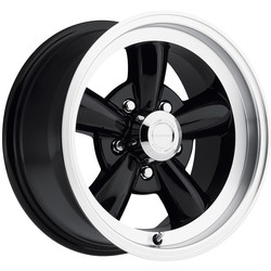 Vision 141 Legend 5 Gloss Black Machined Lip 15x8 5x139.7 (5x5.5) BP 4.50 BS 0MM Offset 87.1 hub bore