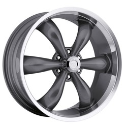 Vision 142 Legend 6 Gunmetal Machined Lip 20x9 6x139.7 (6x5.5) BP 6.05 BS +20MM Offset 106.2 hub bore