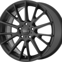AR904 16x7 5x4.5 BLACK (40MM Offset)