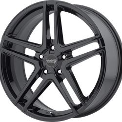 AR907 17x7.5 5x120 BLACK (42MM Offset)