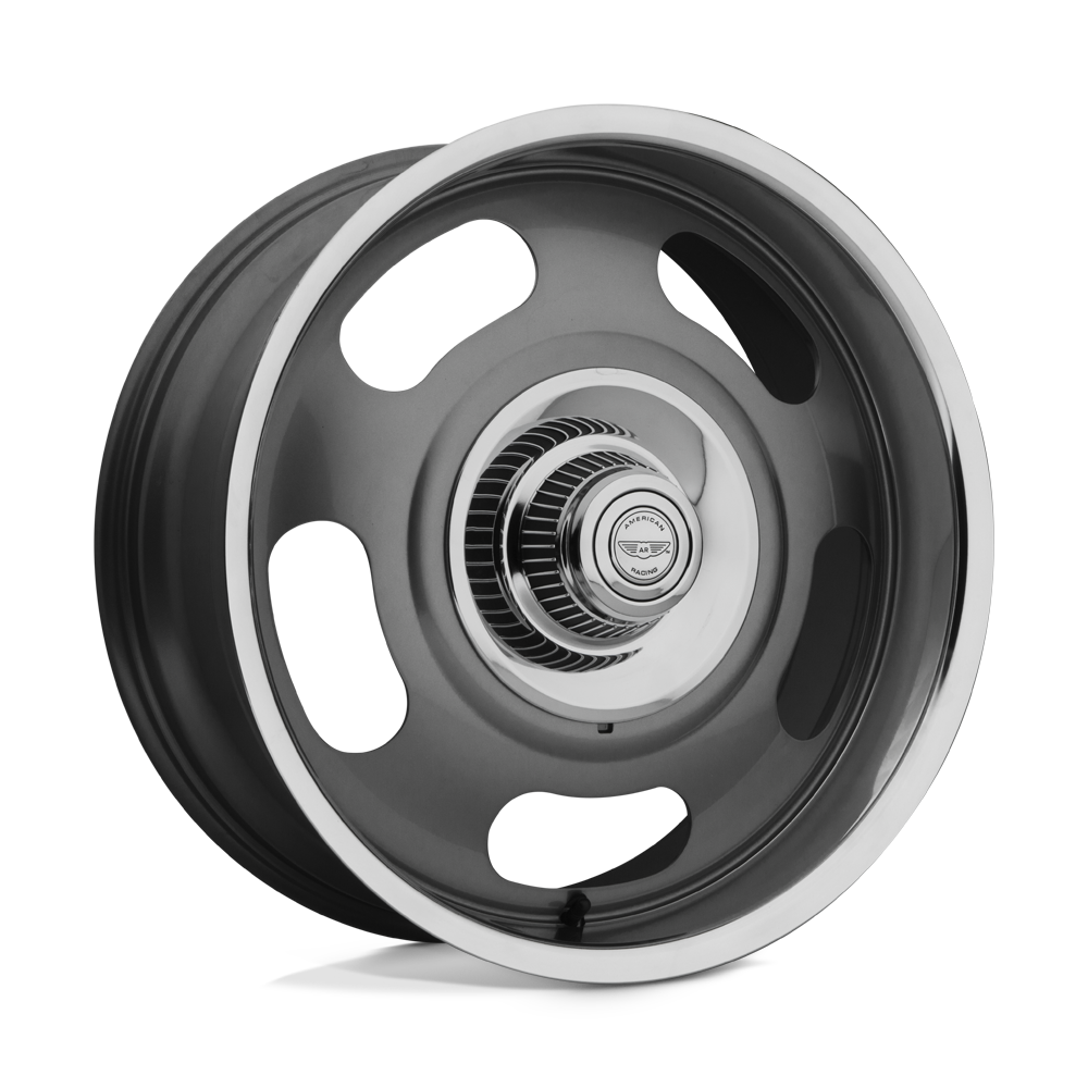 VN506 Rally Mag Gray 17x8 5x4.75 - 5x5.0 4.5 Backspace