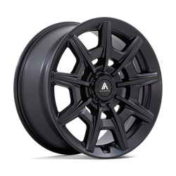 Asanti Black AB041 Esquire Satin Black Gloss Black Face 22x10.5 5x115, 5x120 BP 6.46 BS +18MM Offset 74.10MM hub bore