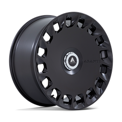 Asanti Black AB045 Aristocrat Matte Black 24x10 5x120 BP 6.88 BS +35MM Offset 72.56MM hub bore