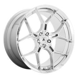 Asanti Black ABL-37 Monarch Chrome 20x9 5x112 BP 6.50 BS +38MM Offset 72.56MM hub bore