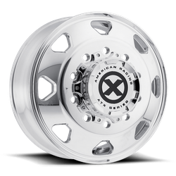 ATX AO401 Octane Polished With Ar Guard 17.5x6.75 8x165.1 (8x6.5) BP 3.88 BS 0MM Offset 124.70MM hub bore