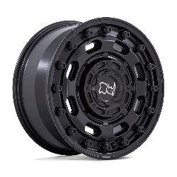 Atlas Matte Black 17x8 6x130 +38mm