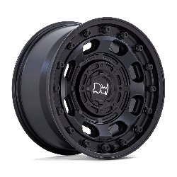 Atlas Matte Black 16x8 5x160 +38mm