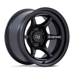 Shogun Matte Black 17x8.5 6x120 +20mm