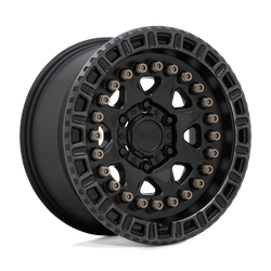 Black Rhino Hard Alloys BRCBN Carbine Matte Black With Machined Tint Ring 20x9 6x139.7 (6x5.5) BP 4.29 BS -18MM Offset 112.10MM hub bore