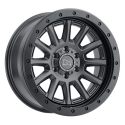 Black Rhino Hard Alloys BRDGR Dugger Gun Black 20x9 6x135 BP 5.39 BS +10MM Offset 87.10MM hub bore