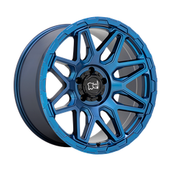 Black Rhino Hard Alloys BRSKW Shockwave Gloss Midnight Blue 20x9.5 5x127 (5x5) BP 4.54 BS -18MM Offset 71.50MM hub bore