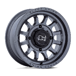 Black Rhino Hard Alloys - UTV BS001 Rapid UTV Gloss Gunmetal 14x7 4x156 BP 4.39 BS +10MM Offset 115.10MM hub bore