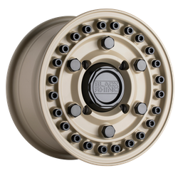 Black Rhino Hard Alloys - UTV BSARY Armory UTV Desert Sand 15x7 4x110 BP 5.42 BS +36MM Offset 80.20MM hub bore
