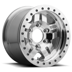 Fuel 1 Piece D116 Anza Beadlock Custom 17x9 6x165.1 (6x6.5) BP 4.45 BS -14MM Offset 108.00MM hub bore