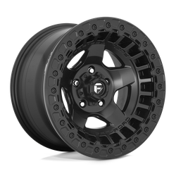 Fuel 1 Piece D118 Warp Beadlock Matte Black 17x9 6x139.7 (6x5.5) BP 4.41 BS -15MM Offset 106.10MM hub bore