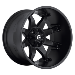 Octane 20x9 Matte Black 5x114.3 (5x4.5), 5x127 (5x5) Bolt Pattern -12mm Offset