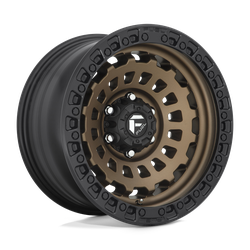 Fuel 1 Piece D634 Zephyr Matte Bronze Black Bead Ring 17x8.5 5x108 (5x4.25) BP 5.73 BS +25MM Offset 63.36MM hub bore