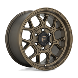 Fuel 1 Piece D671 Tech Matte Bronze 18x9 5x127 (5x5) BP 5.79 BS +20MM Offset 71.50MM hub bore