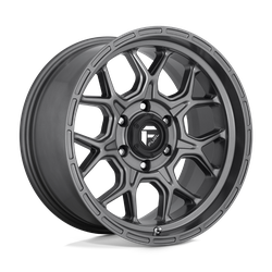 Fuel 1 Piece D672 Tech Matte Anthracite 18x9 5x127 (5x5) BP 5.79 BS +20MM Offset 71.50MM hub bore