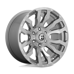 Fuel 1 Piece D693 Blitz Platinum 20x9 8x180 BP 5.04 BS +1MM Offset 124.20MM hub bore