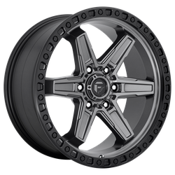 Kicker 17x9 Matte Gun Metal Black Bead Ring 5x150 Bolt Pattern 1mm Offset