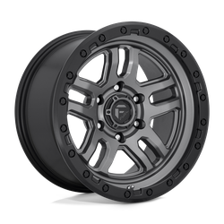 Fuel 1 Piece D701 Ammo Matte Gunmetal Black Bead Ring 20x9 5x139.7 (5x5.5) BP 5.04 BS +1MM Offset 78.10MM hub bore