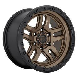 Ammo 17x9 Matte Bronze Black Bead Ring 6x135 Bolt Pattern 1mm Offset