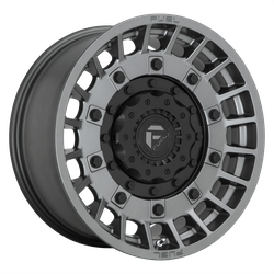 D726 Militia 20x10 8x180 Matte Anthracite and Black -18mm