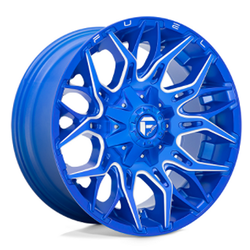 D770 Twitch Blue-Milled 20x9 5x139.7 (5x5.5), 5x150 +1mm