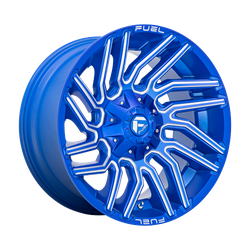 D774 Typhoon Blue-Milled 22x12 5x114.3 (5x4.5), 5x127 (5x5) -44mm