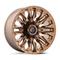 Fuel 1 Piece D805 Flame Platinum Bronze 20x9 8x180 BP 5.04 BS +1MM Offset 124.20MM hub bore
