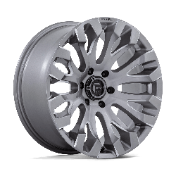 Fuel 1 Piece D830 Quake Platinum 20x9 6x135 BP 5.04 BS +1MM Offset 87.10MM hub bore