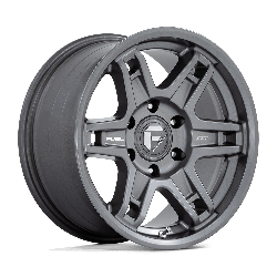 Fuel 1 Piece D838 Slayer Matte Gunmetal 17x9 6x139.7 (6x5.5) BP 3.50 BS -38MM Offset 106.10MM hub bore