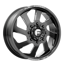 DD39 FF39D Gloss Black Milled 20x8.25 8x200 -202mm
