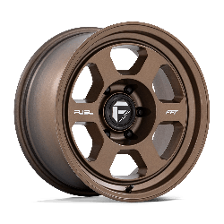 Fuel 1 Piece FC860 Hype Matte Bronze 17x8.5 5x127 (5x5) BP 4.36 BS -10MM Offset 71.50MM hub bore