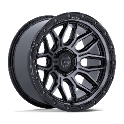 Fuel 1 Piece FC881 Surge Gloss Black Machined With Gtcc 17x9 5x127 (5x5) BP 4.53 BS -12MM Offset 71.50MM hub bore
