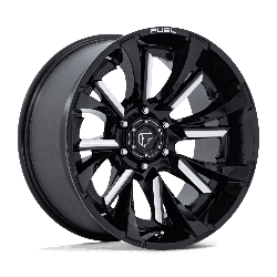 Fuel 1 Piece FC895 Tantrum Gloss Black Milled 20x10 5x127 (5x5) BP 4.79 BS -18MM Offset 71.50MM hub bore