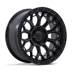Fuel 1 Piece FC901 Talon Blackout 17x9 5x127 (5x5) BP 5.04 BS +1MM Offset 71.50MM hub bore
