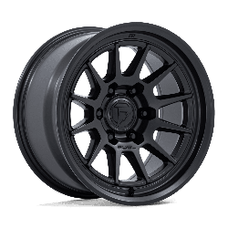 Fuel 1 Piece FC902 Spur Matte Black 17x8.5 6x135 BP 5.73 BS +25MM Offset 87.10MM hub bore
