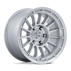 Fuel 1 Piece FC905 Ascend Gloss Silver With Machined Face 17x8.5 6x139.7 (6x5.5) BP 5.73 BS +25MM Offset 106.10MM hub bore