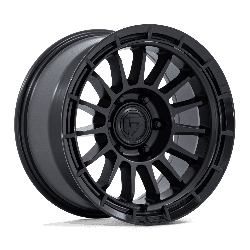 Fuel 1 Piece FC905 Ascend Matte Black With Gloss Black Lip 17x9 6x135 BP 5.04 BS +1MM Offset 87.10MM hub bore