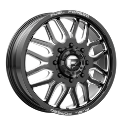 DB66 FFC66 Matte Black Milled 20x8.25 10x225 -202mm