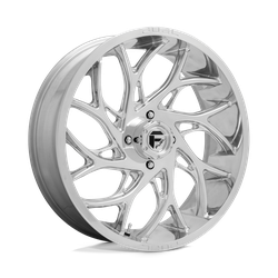 Fuel UTV D204 Runner UTV Polished 22x7 4x156 BP 4.51 BS +13MM Offset 132.00MM hub bore