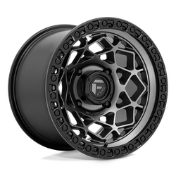 Fuel UTV D784 Unit UTV Gunmetal With Matte Black Ring 15x7 4x156 BP 4.39 BS +10MM Offset 132.00MM hub bore