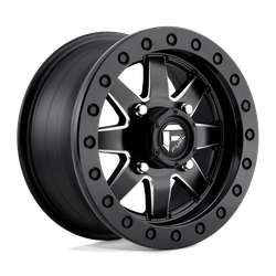 Maverick Bead Lock - Off Road Only 15x7 Matte Black Milled 4x156 Bolt Pattern 38mm Offset
